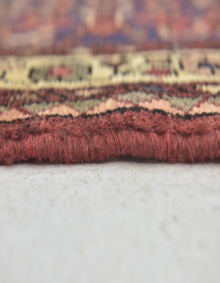 Detail image of 3' 8 x 10' 7 Hand Knotted Shahsavand Persian Wool Runner Rug