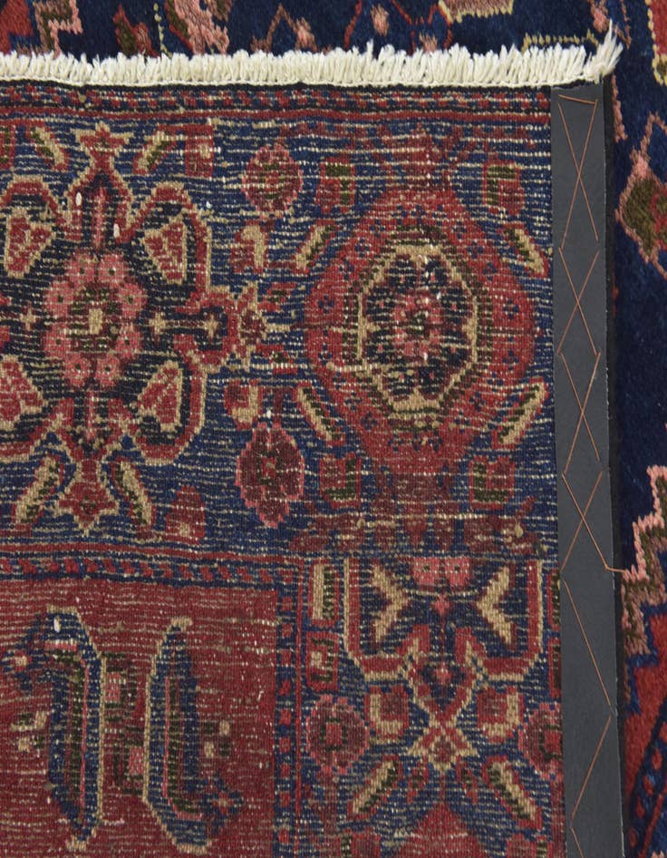 Detail image of  3' 7 x 10' 4  Hand Knotted Shahsavand Persian Wool Runner Rug