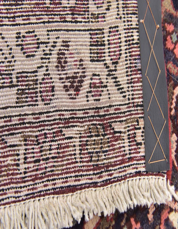 Detail image of  3' 9 x 10'  Hand Knotted Shahsavand Persian Wool Runner Rug