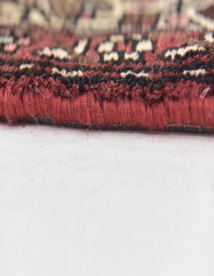 Detail image of  3' 9 x 10'  Hand Knotted Shahsavand Persian Wool Runner Rug