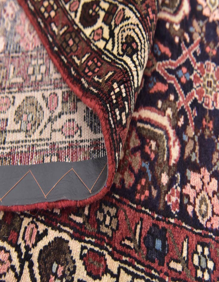 Detail image of  3' 9 x 10'  Hand Knotted Shahsavand Persian Wool Runner Rug