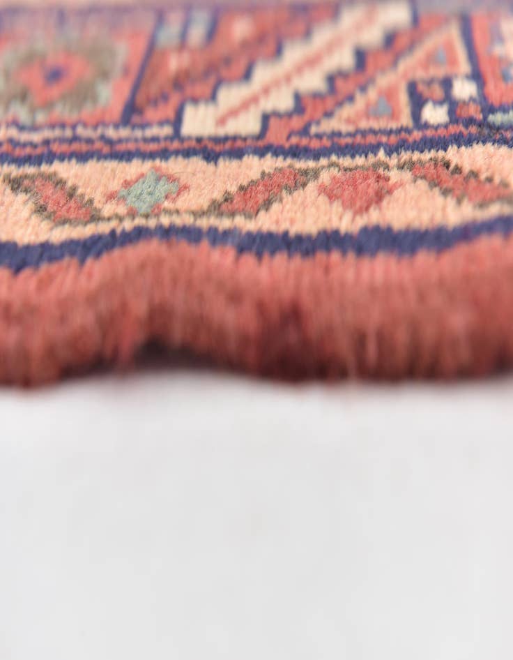 Detail image of 3' 6 x 10' 4 Hand Knotted Shahsavand Persian Wool Runner Rug