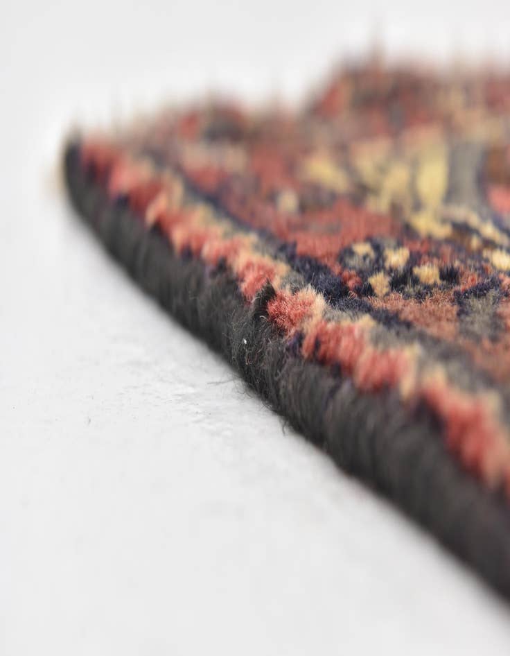 Detail image of  3' 10 x 10' 5  Hand Knotted Shahsavand Persian Wool Runner Rug