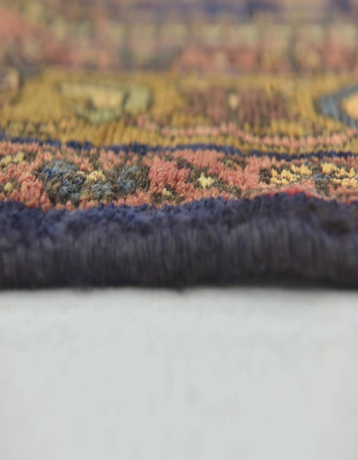 Detail image of 3' 5 x 9' 10 Hand Knotted Shahsavand Persian Wool Runner Rug