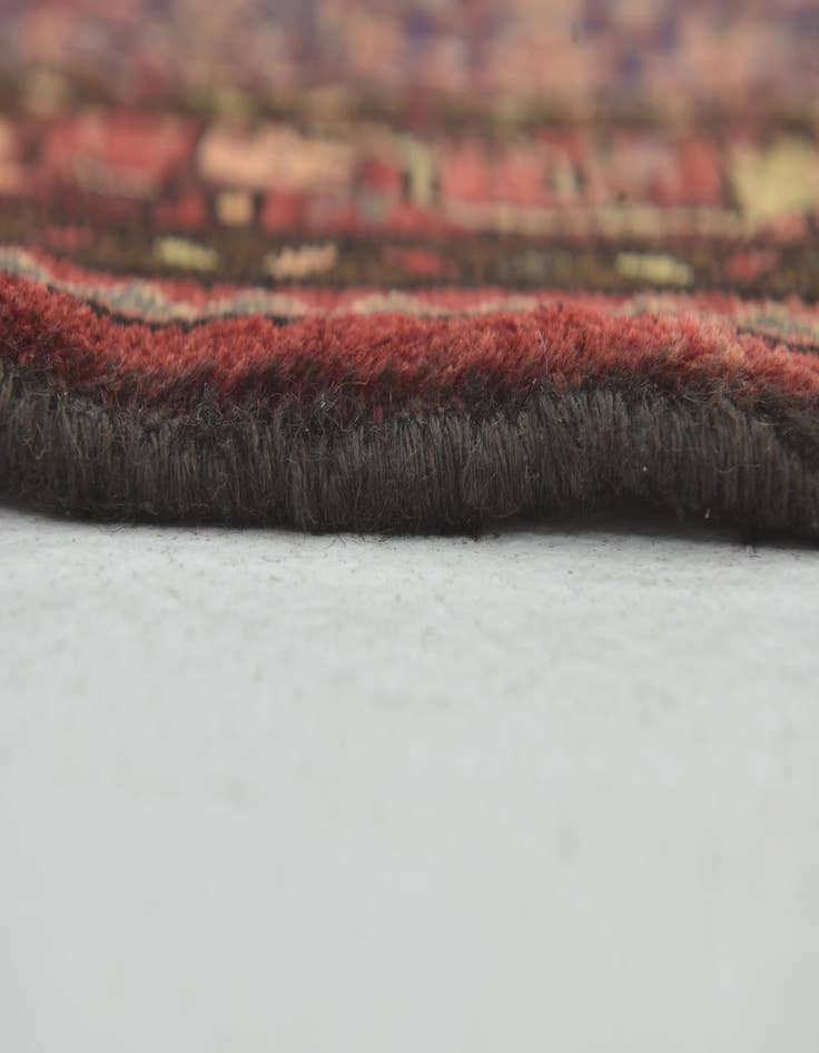 Detail image of  4' x 10' 10  Hand Knotted Shahsavand Persian Wool Runner Rug