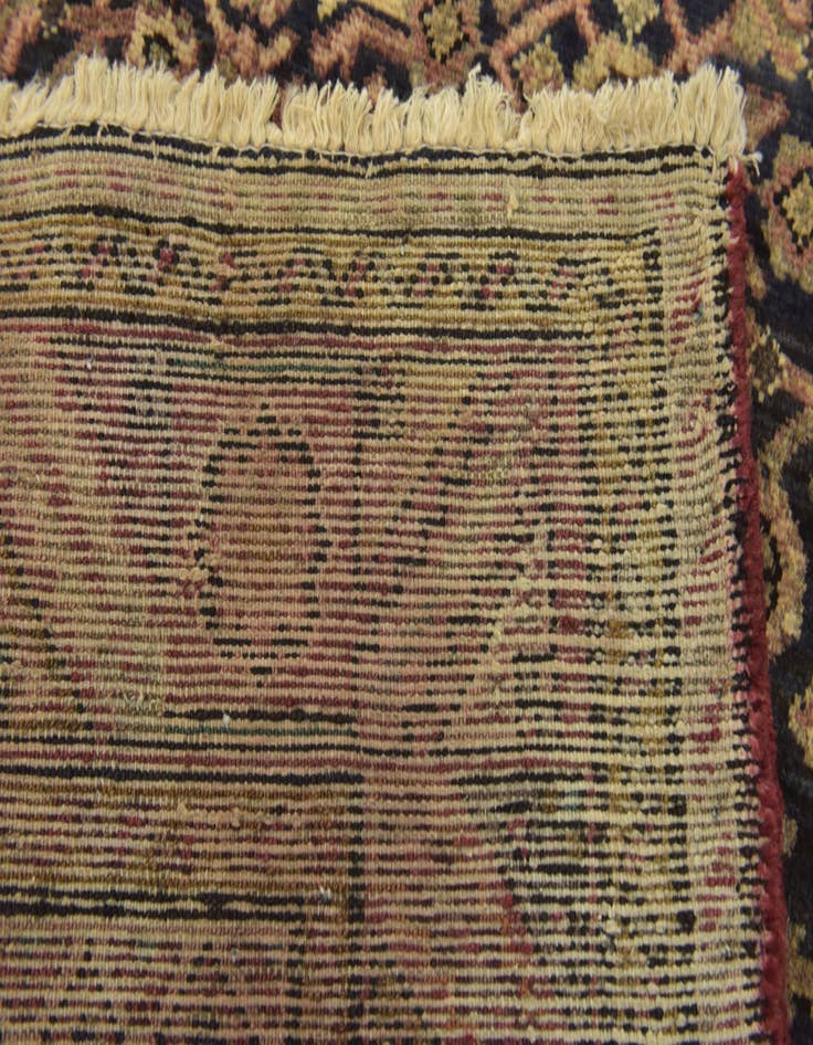 Detail image of 3' 8 x 10' 7 Hand Knotted Shahsavand Persian Wool Runner Rug