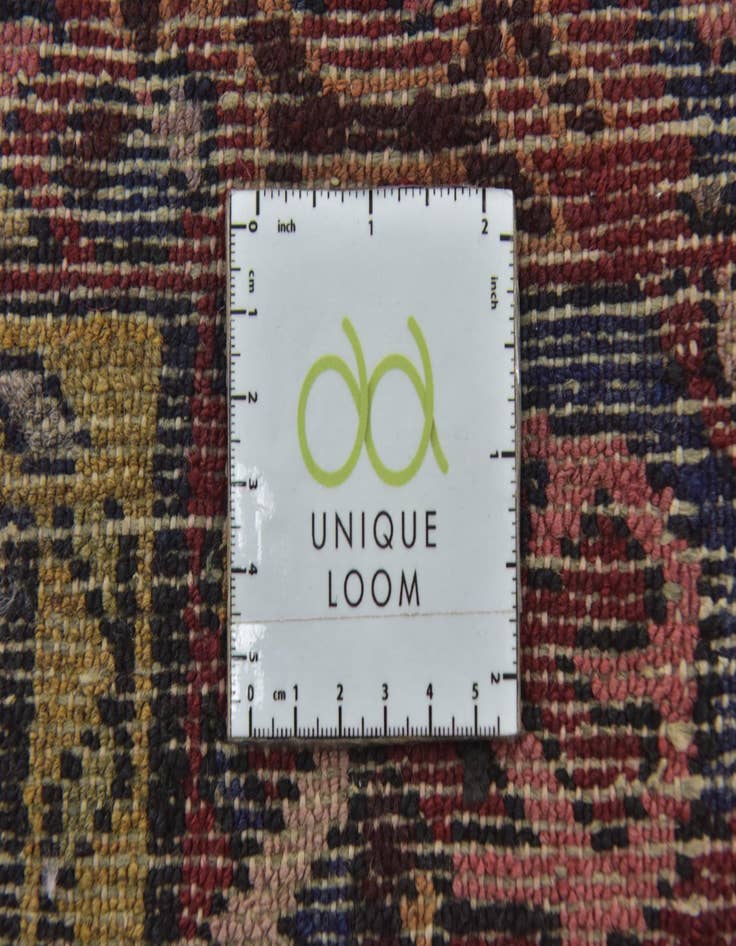 Detail image of  3' 10 x 10' 8  Hand Knotted Shahsavand Persian Wool Runner Rug