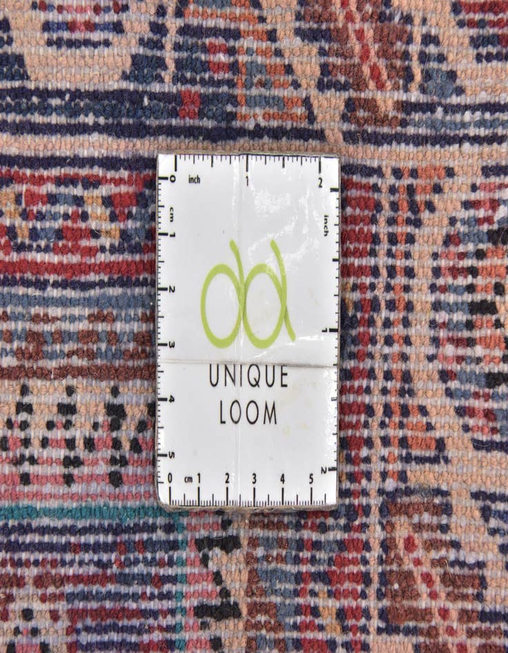 Detail image of 3' 6 x 10' 5 Hand Knotted Shahsavand Persian Wool Runner Rug