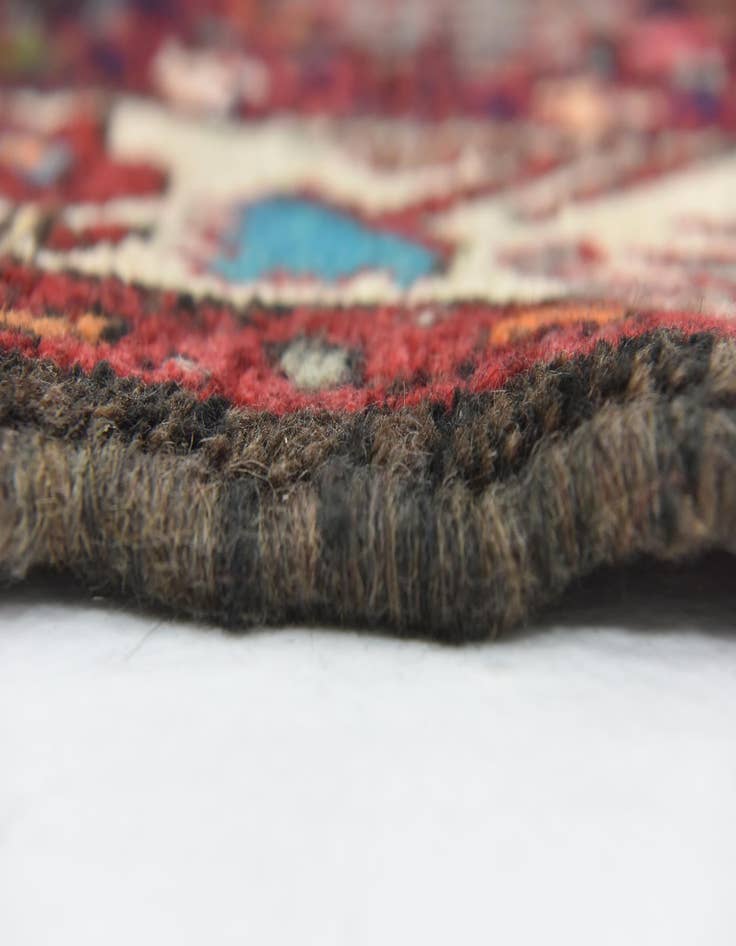 Detail image of 3' 4 x 9' 7 Hand Knotted Shahsavand Persian Wool Runner Rug