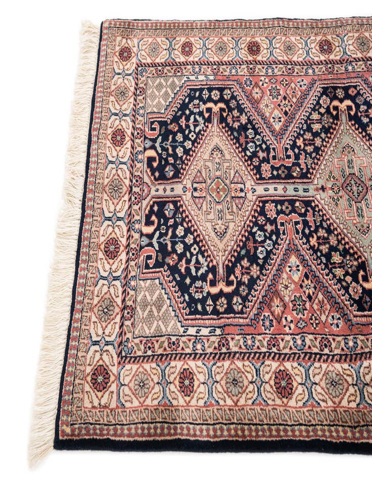 Detail image of  3' x 9' 9  Hand Knotted Shirvan Wool Runner Rug