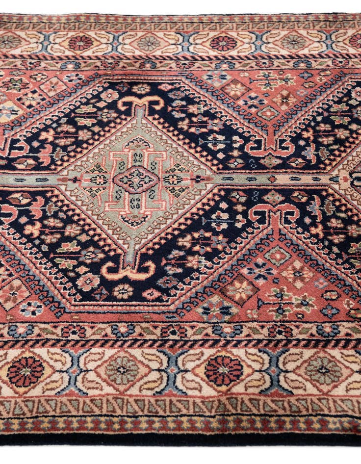 Detail image of  3' x 9' 9  Hand Knotted Shirvan Wool Runner Rug