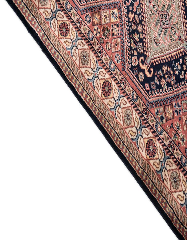Detail image of  3' x 9' 9  Hand Knotted Shirvan Wool Runner Rug
