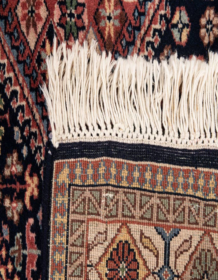 Detail image of  3' x 9' 9  Hand Knotted Shirvan Wool Runner Rug