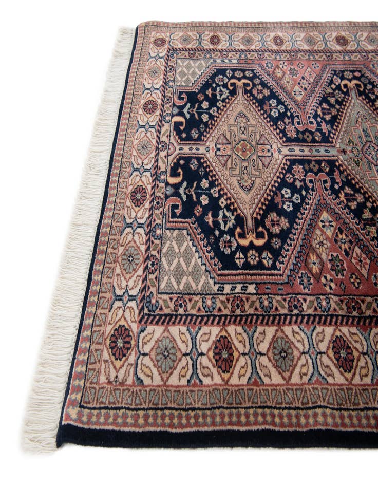 Detail image of  3' x 9' 10  Hand Knotted Shirvan Wool Runner Rug