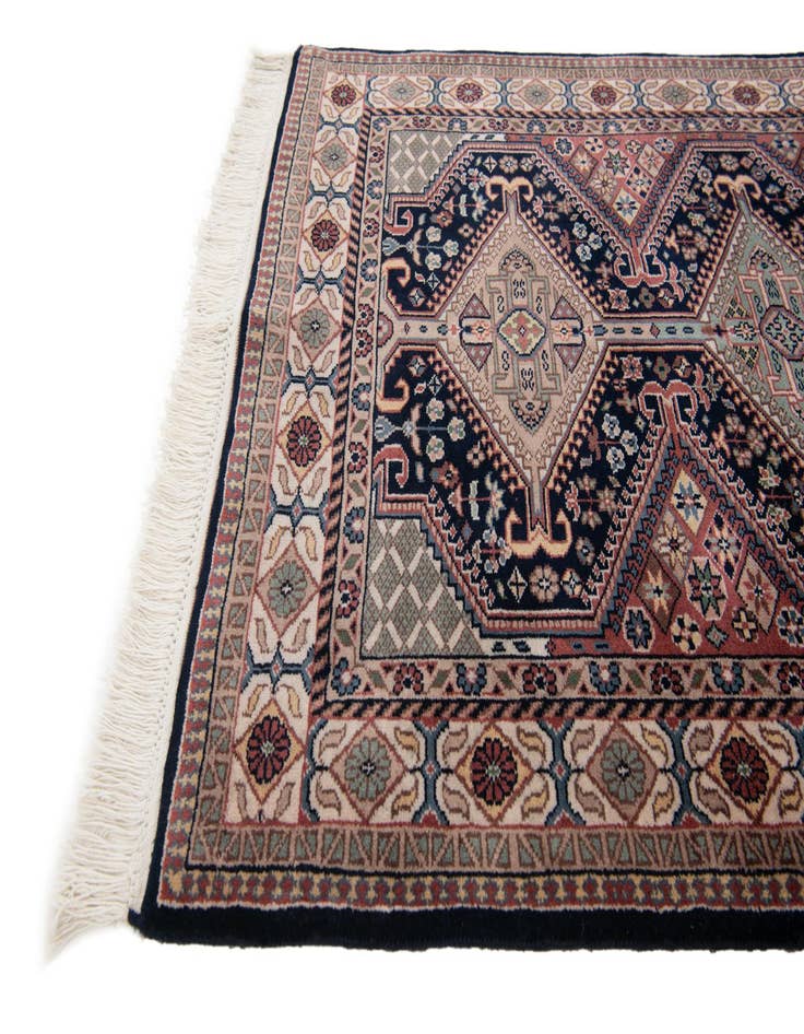 Detail image of  3' x 11' 3  Hand Knotted Shirvan Wool Runner Rug