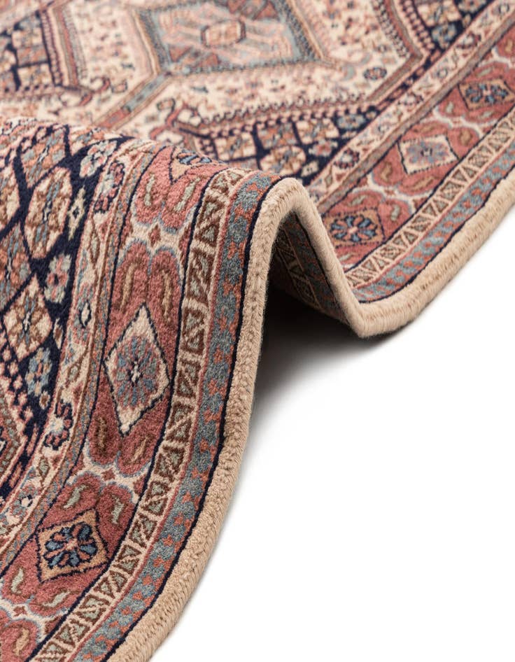 Detail image of  3' x 11'  Hand Knotted Shirvan Wool Runner Rug