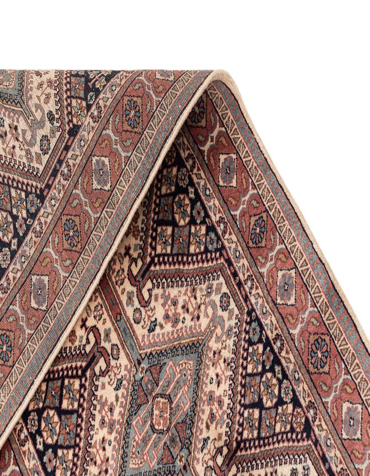 Detail image of  3' x 11'  Hand Knotted Shirvan Wool Runner Rug