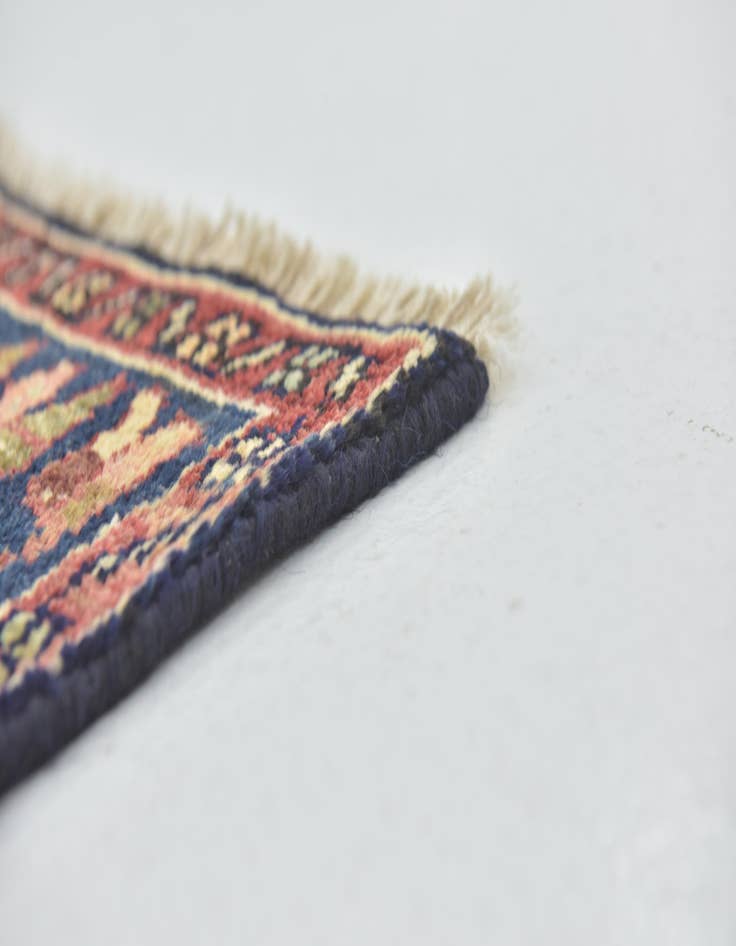 Detail image of 3' 7 x 9' 9 Hand Knotted Tuiserkan Persian Wool Runner Rug