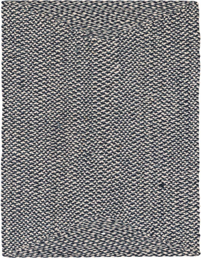 Detail image of  2' x 6' 1  Hand Tweed Braided Jute Runner Rug