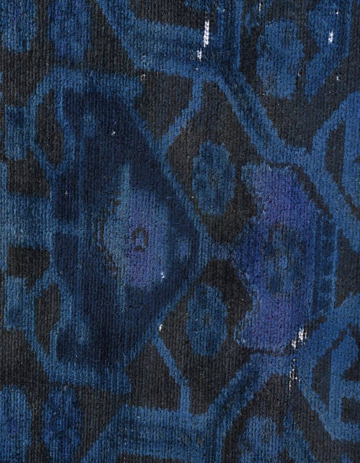 Detail image of  4' x 8' 2  Hand Knotted Ultra Vintage Persian Wool Runner Rug