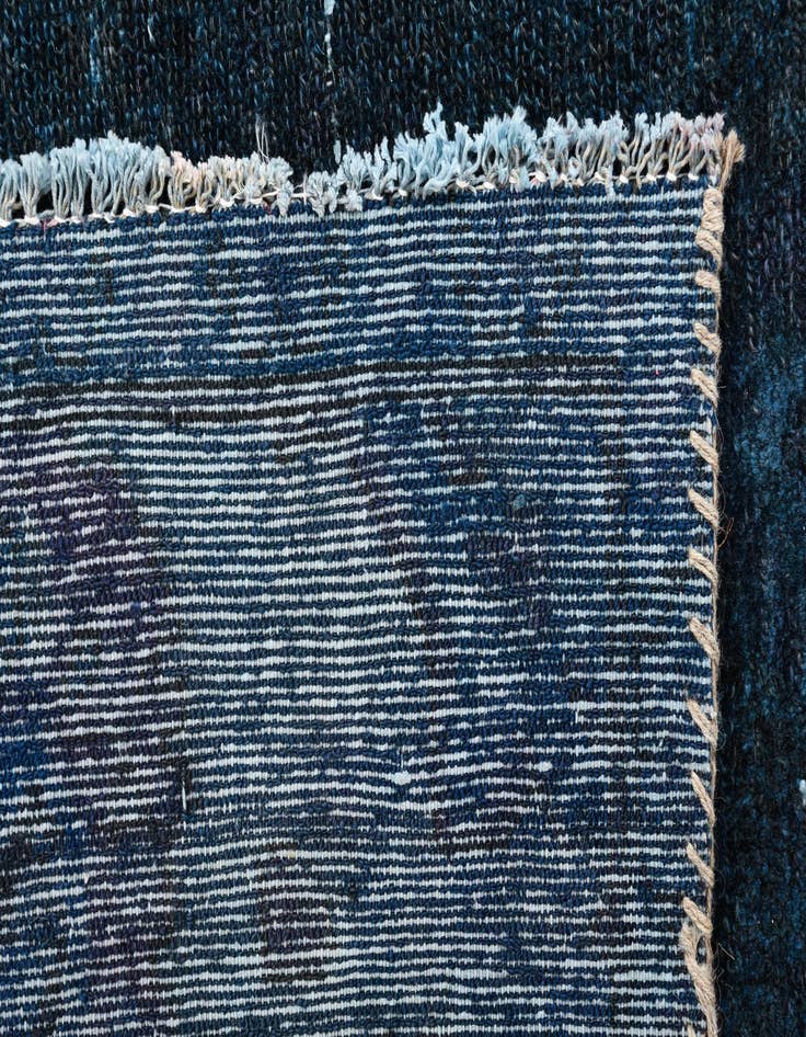 Detail image of  4' 1 x 8' 3  Hand Knotted Ultra Vintage Persian Wool Runner Rug