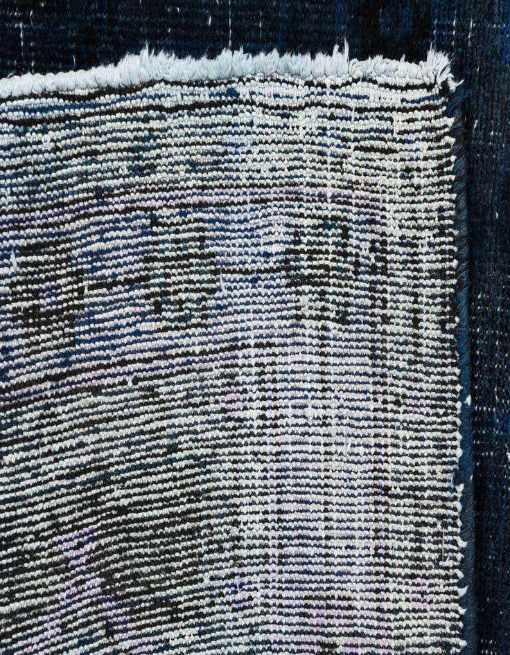 Detail image of  4' 3 x 10' 2  Hand Knotted Ultra Vintage Persian Wool Runner Rug