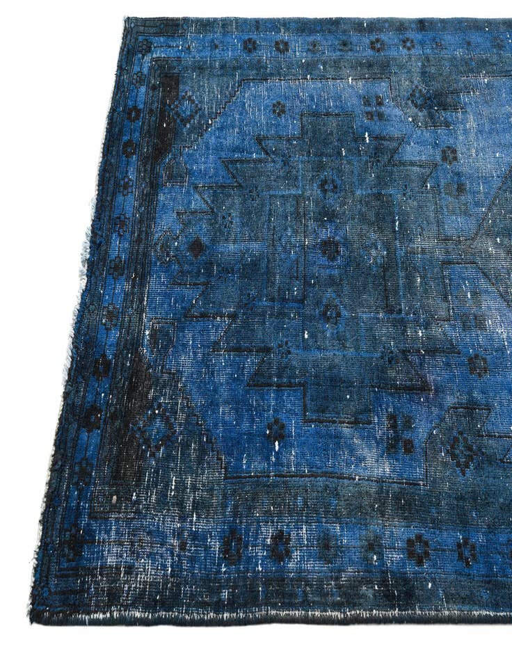 Detail image of  4' 3 x 10' 2  Hand Knotted Ultra Vintage Persian Wool Runner Rug