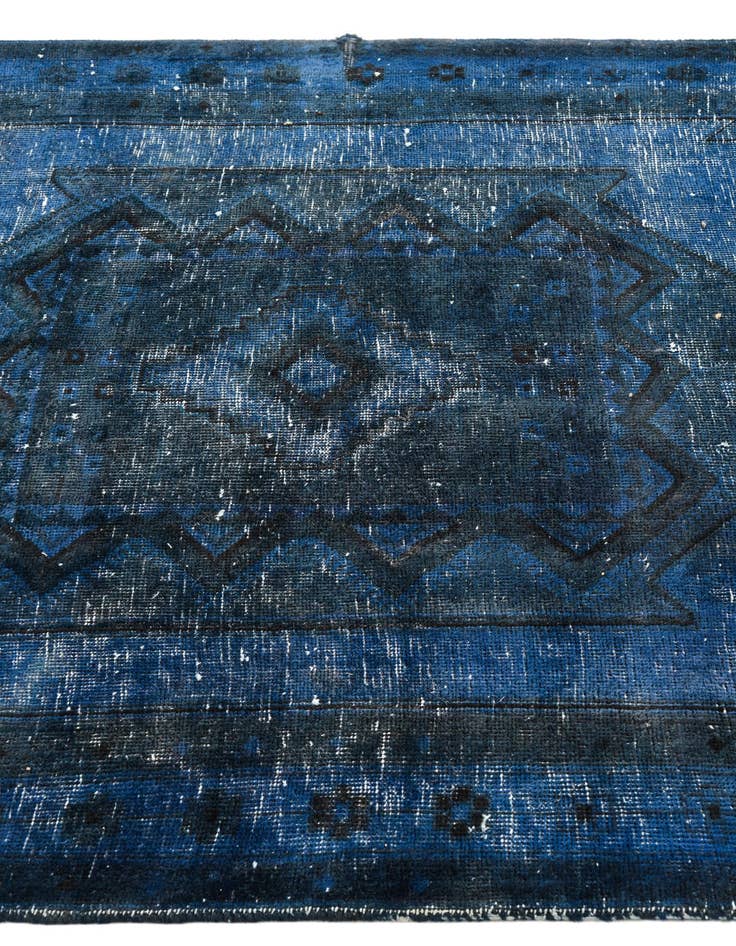 Detail image of  4' 3 x 10' 2  Hand Knotted Ultra Vintage Persian Wool Runner Rug