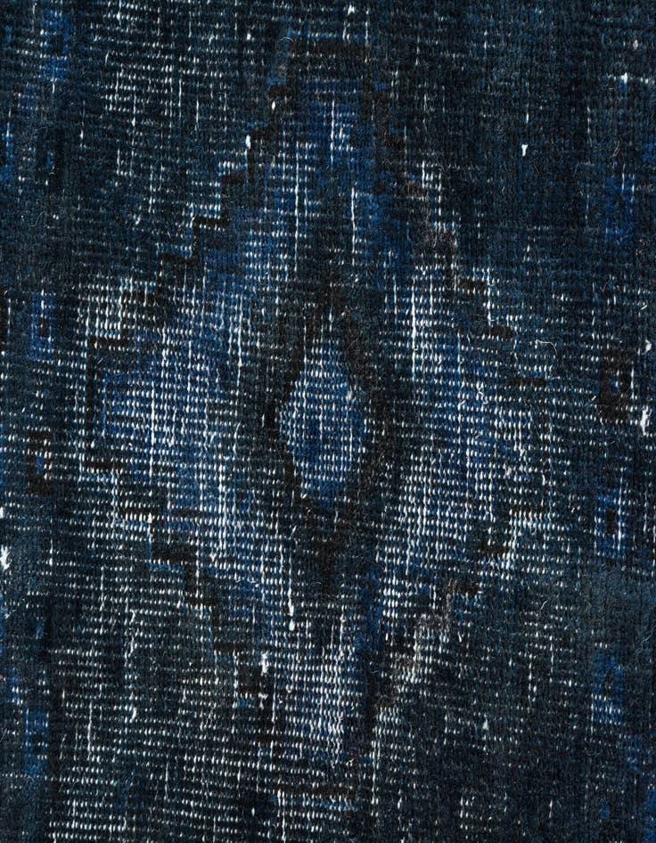 Detail image of  4' 3 x 10' 2  Hand Knotted Ultra Vintage Persian Wool Runner Rug