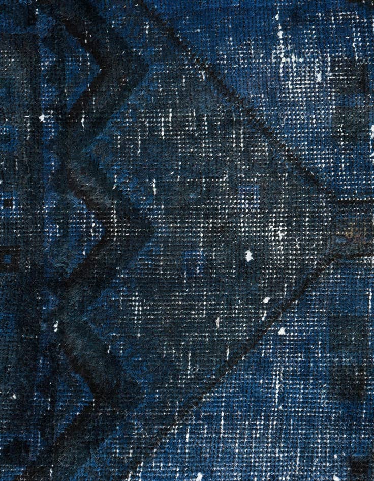 Detail image of  4' 3 x 10' 2  Hand Knotted Ultra Vintage Persian Wool Runner Rug