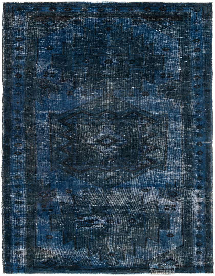 Primary image  4' 3 x 10' 2  Hand Knotted Ultra Vintage Persian Wool Runner Rug