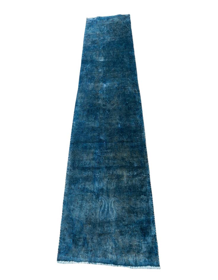 Detail image of  3' x 8' 9  Hand Knotted Ultra Vintage Persian Wool Runner Rug