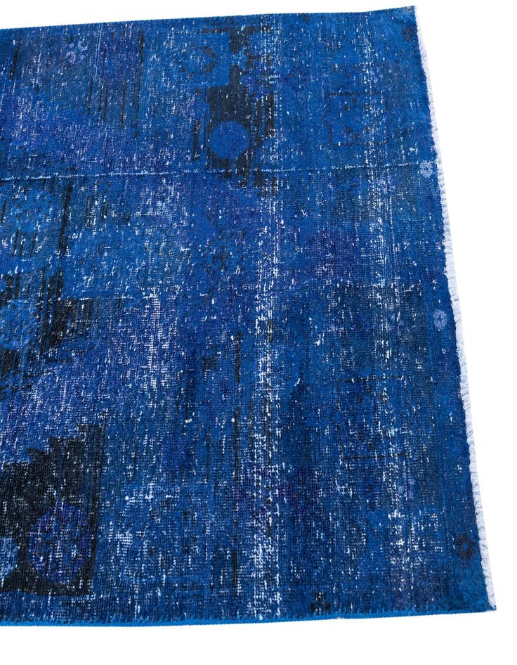 Detail image of  3' 8 x 9' 6  Hand Knotted Ultra Vintage Persian Wool Runner Rug