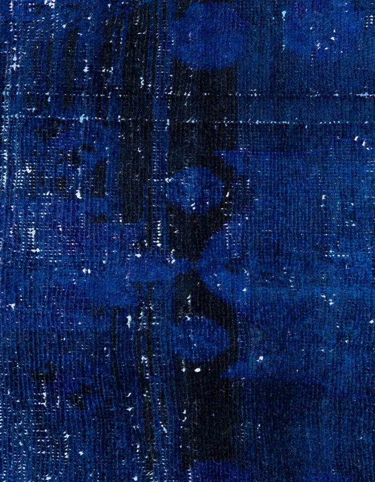 Detail image of  3' 8 x 9' 6  Hand Knotted Ultra Vintage Persian Wool Runner Rug