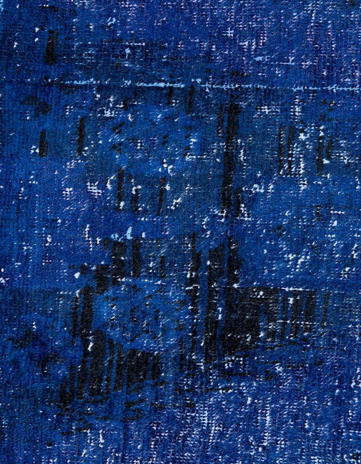 Detail image of  3' 8 x 9' 6  Hand Knotted Ultra Vintage Persian Wool Runner Rug