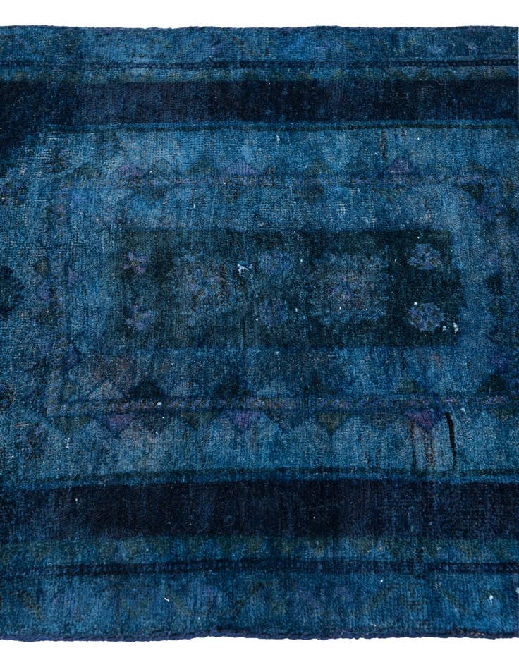Detail image of  2' 10 x 7' 9  Hand Knotted Ultra Vintage Persian Wool Runner Rug