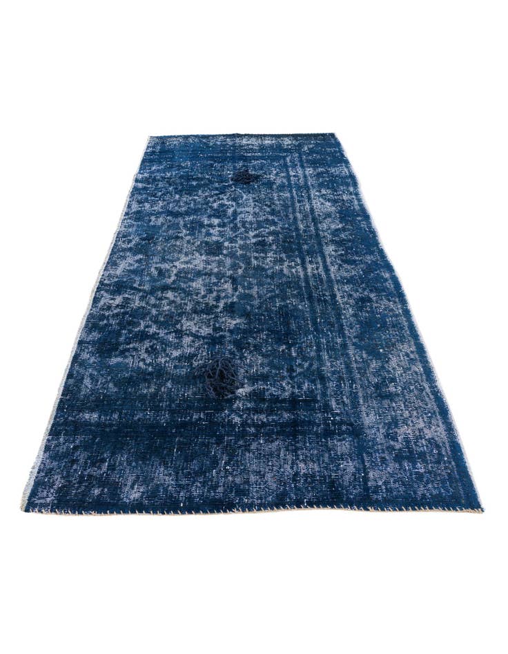 Detail image of  4' 3 x 8' 7  Hand Knotted Ultra Vintage Persian Wool Runner Rug