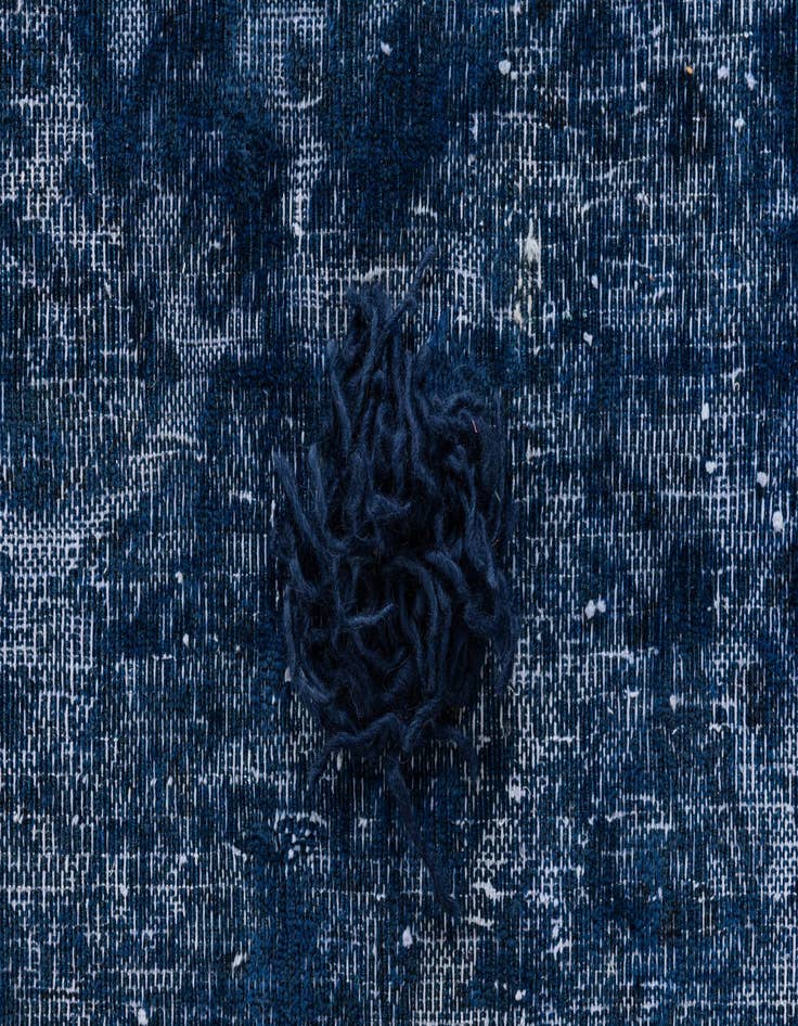 Detail image of  4' 3 x 8' 7  Hand Knotted Ultra Vintage Persian Wool Runner Rug