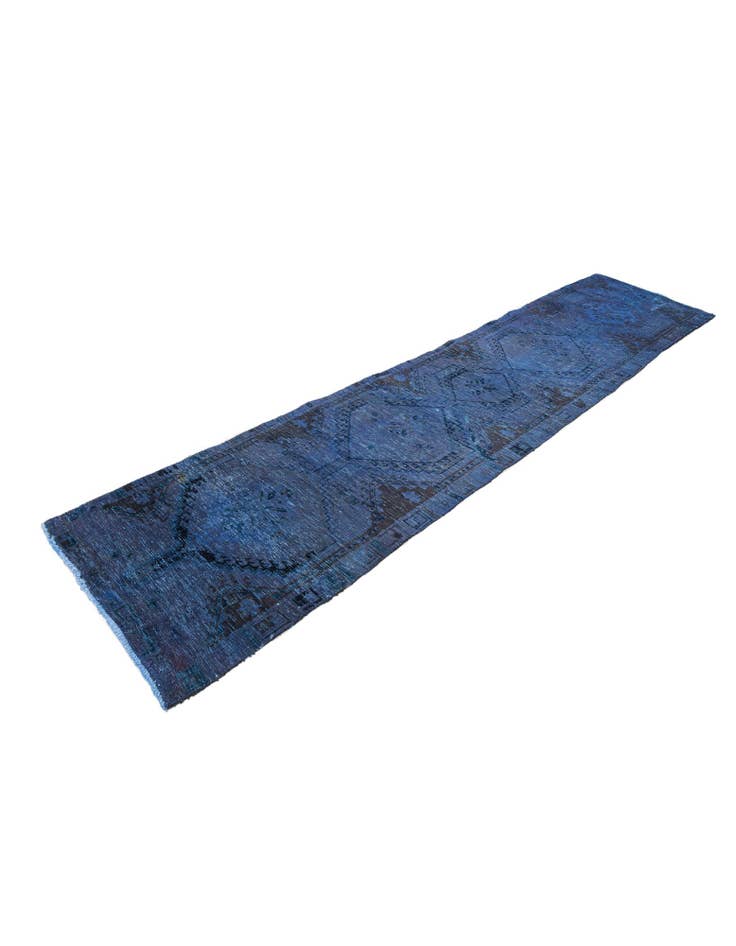 Detail image of  2' 6 x 11'  Hand Knotted Ultra Vintage Persian Wool Runner Rug