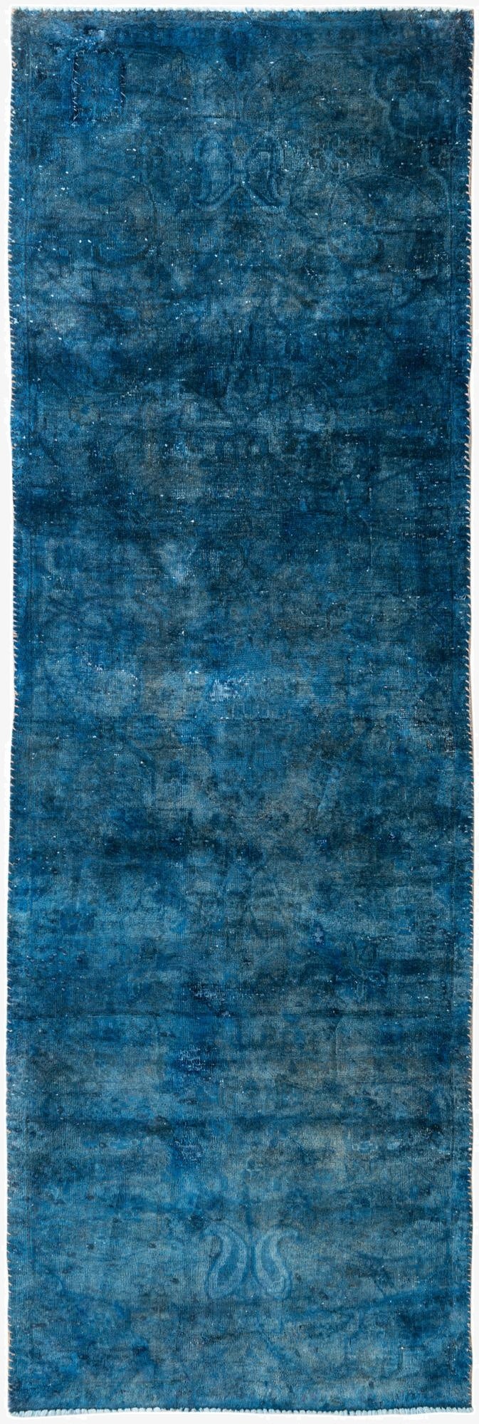  3' x 8' 9  Hand Knotted Ultra Vintage Persian Wool Runner Rug