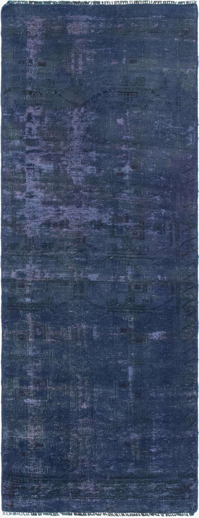  2' 1 x 5' 7  Hand Knotted Ultra Vintage Persian Wool Runner Rug