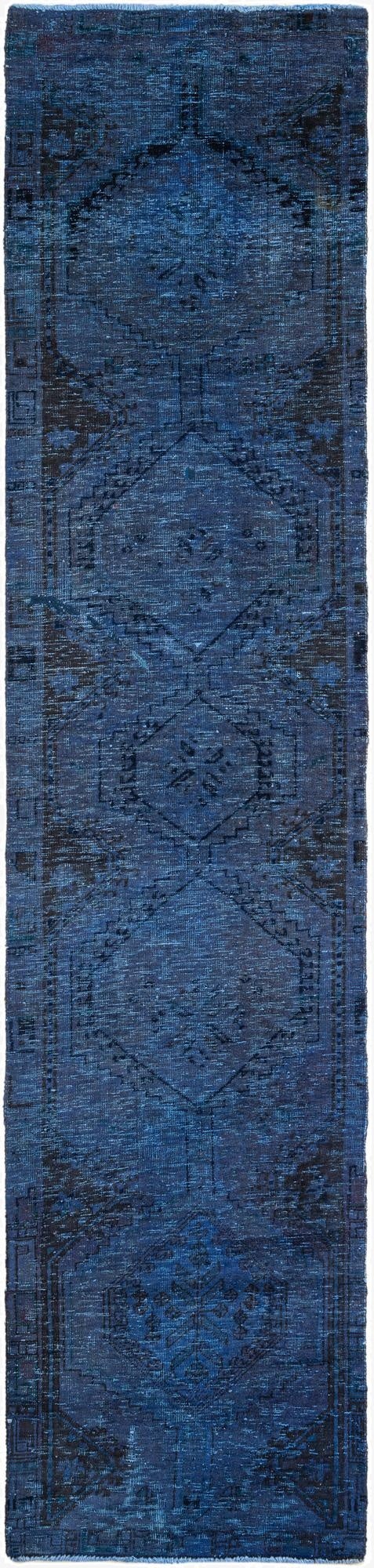  2' 6 x 11'  Hand Knotted Ultra Vintage Persian Wool Runner Rug