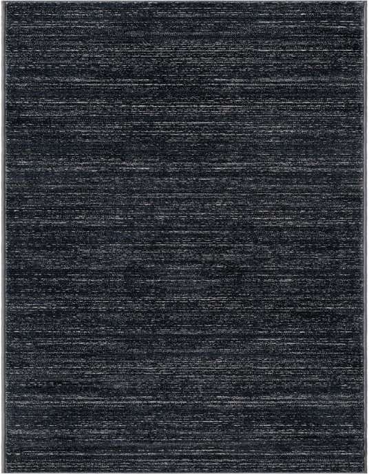 A 10 ft runner rug from the Uptown Collection in varying shades of blue with a textured, modern solid pattern, ideal for a hallway.