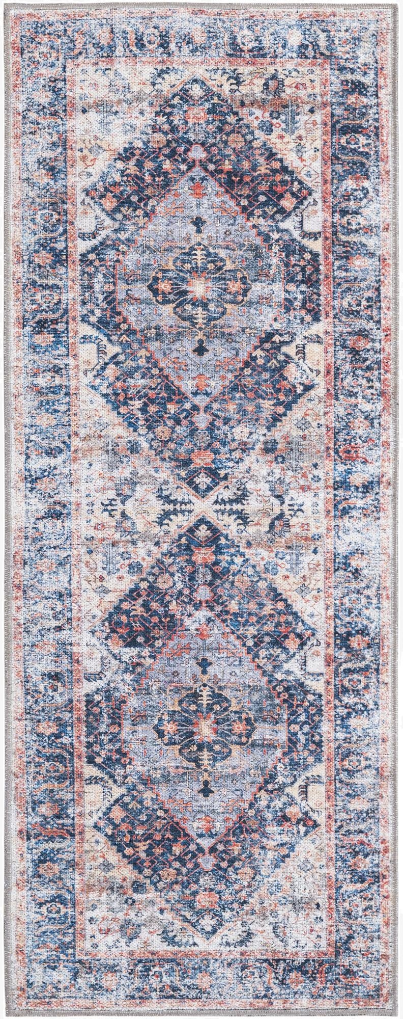  2' x 5'  Washable Yara Runner Rug