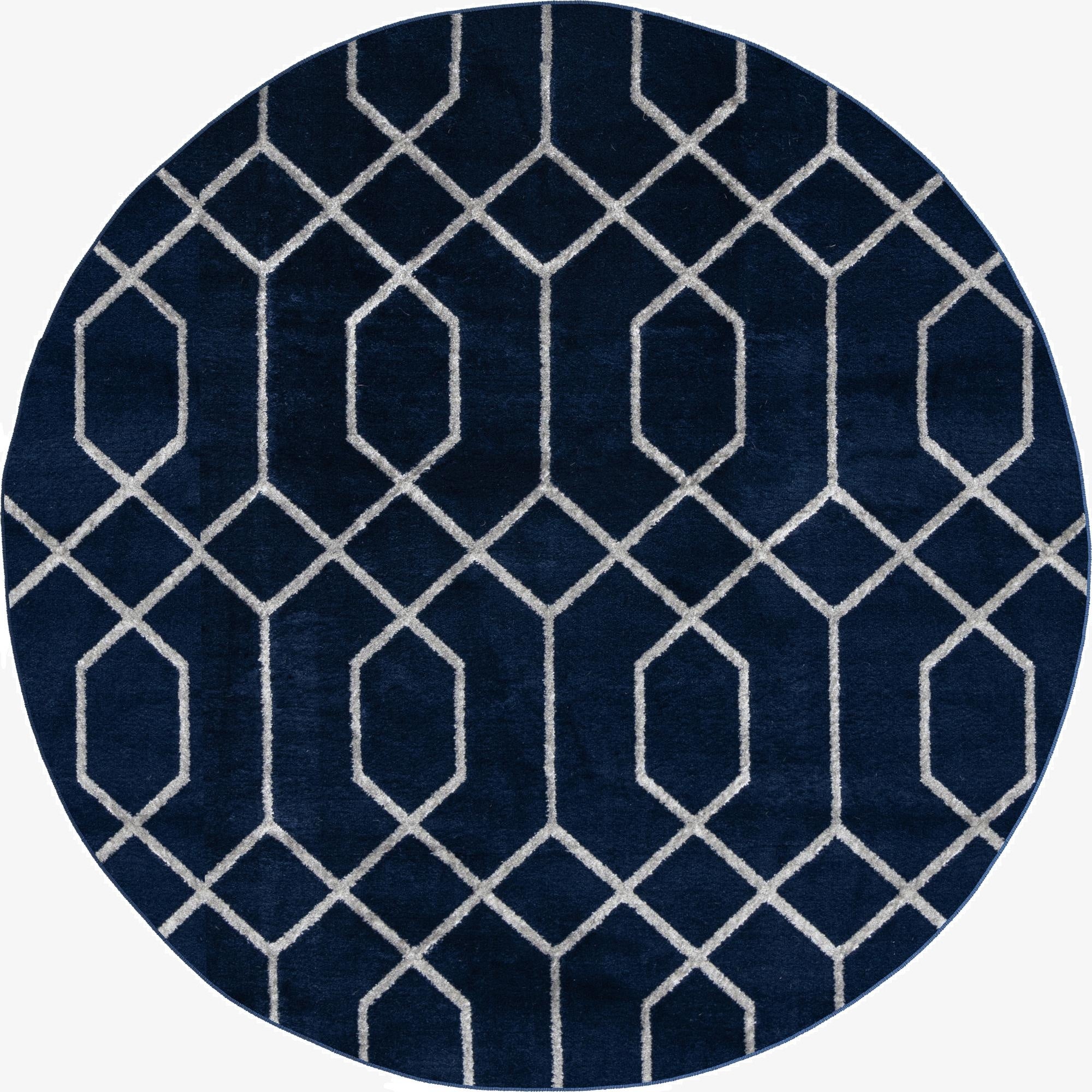  3' x 3'  Marilyn Monroe&trade; Glam Trellis Round Rug