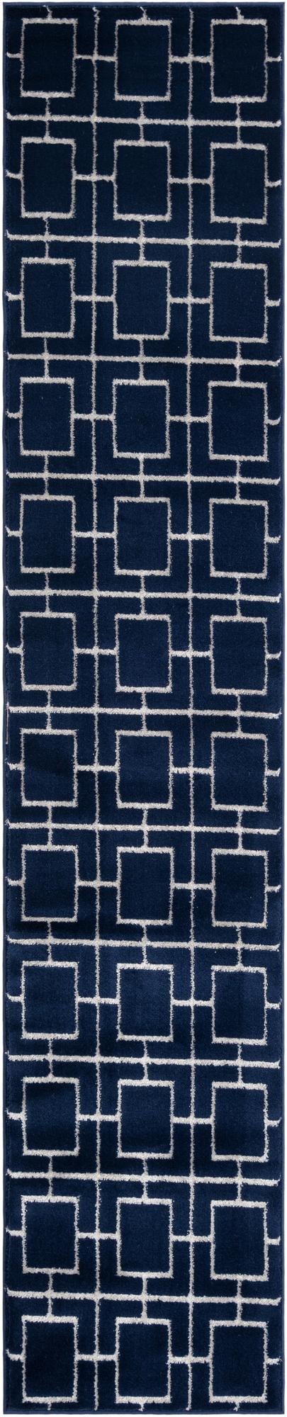 Rug Navy Blue Silver Swatch link