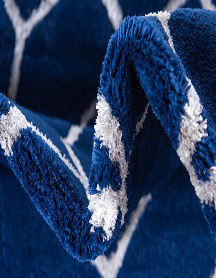 Detail image of  2' x 10'  Marilyn Monroe™ Glam Trellis Runner Rug