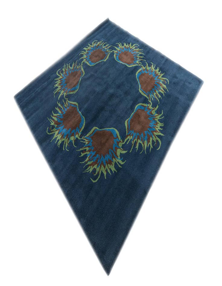 Detail image of  7' 6 x 7' 7 Agra Square Rug