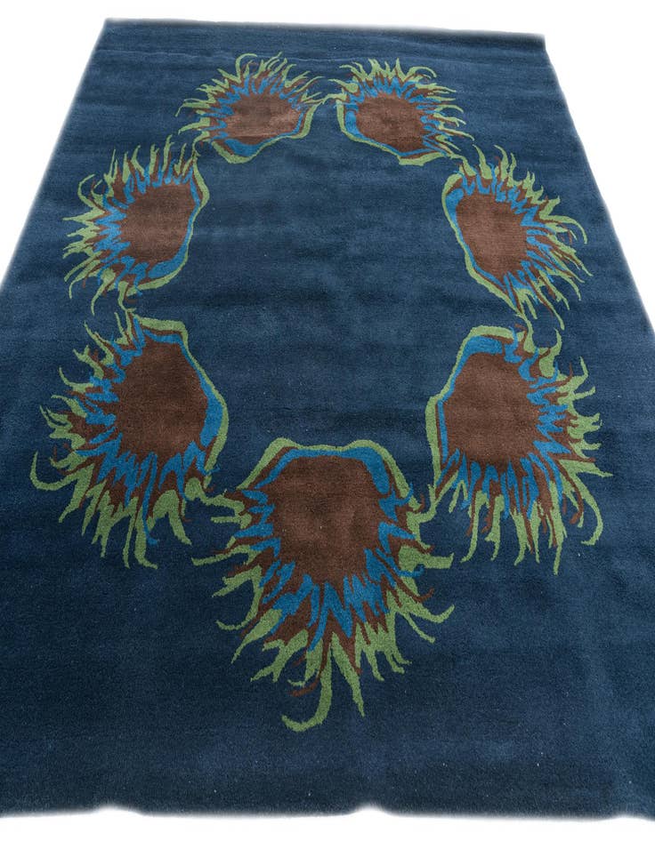 Detail image of  7' 6 x 7' 7 Agra Square Rug