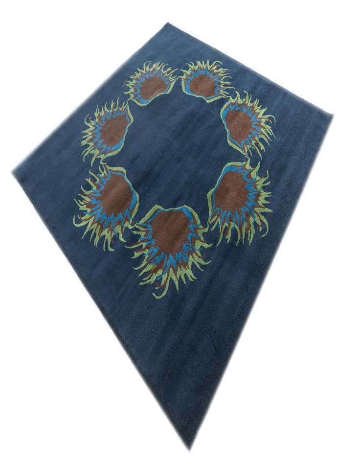 Detail image of  7' 7 x 7' 7 Agra Square Rug